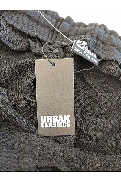 URBAN CLASSICS Černé pánské cargo tepláky s kapsami Velikost XL | URBAN CLASSICS | obrázek 6