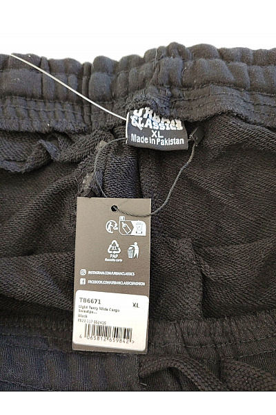 URBAN CLASSICS Černé pánské cargo tepláky s kapsami Velikost XL | URBAN CLASSICS | obrázek 7