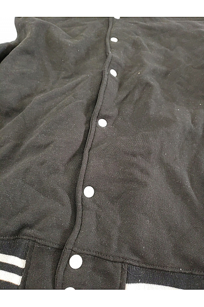 Černobílá baseballová bomber bunda Velikost M | Unimoda | obrázek 3