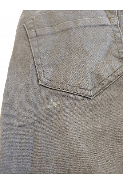 URBAN CLASSICS Černé bavlněné skinny džíny se šněrováním Vel. 28 | URBAN CLASSICS | obrázek 8