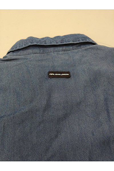 Pepe Jeans Dámská modrá přechodová bunda se zipem do pasu Velikost EU S | Pepe Jeans | obrázek 6
