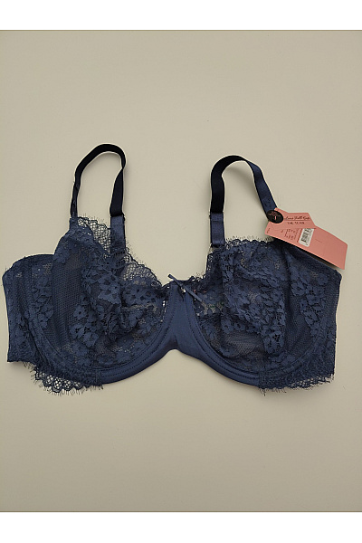 Hunkemoller Modrá krajková kosticová podprsenka Vel. EU 80E | Hunkemoller | obrázek 2