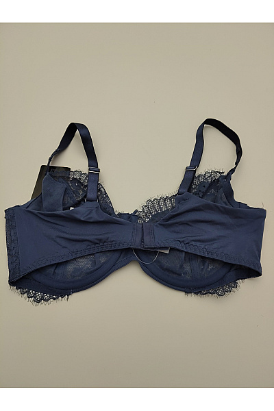 Hunkemoller Modrá krajková kosticová podprsenka Vel. EU 80E | Hunkemoller | obrázek 7