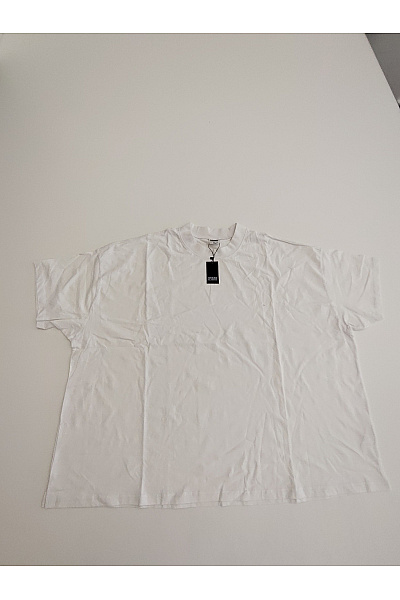 URBAN CLASSICS Bílé Bavlněné Tričko S Krátkým Rukávem Oversize Basic Vel. 5XL
