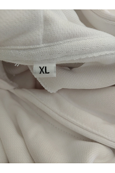 MERCHCODE Bílá bavlněná pánská mikina s kapucí a potiskem Vel. Xl | MERCHCODE | obrázek 7