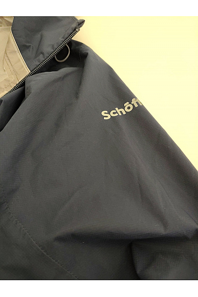 SCHOFFEL Pánská sportovní větrová bunda s kapucí modrá Vel. XL | SCHOFFEL | obrázek 7