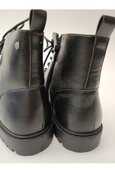JACK & JONES Pánské černé kotníkové šněrovací workery vycházkové Velikost 45 | JACK & JONES | obrázek 8