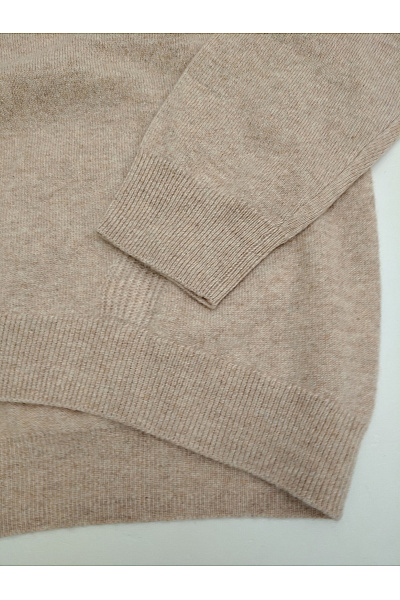 LAWRENCE GREY Béžový kašmírový pulovr oversized Vel. 38 | LAWRENCE GREY | obrázek 4