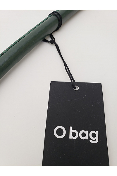O bag Černé luxusní ucho k tašce se zlatým kroužkem | O bag | obrázek 3