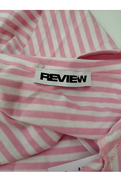 REVIEW Dámské bavlněné pruhované tričko s krátkým rukávem Vel. EU M | REVIEW | obrázek 5