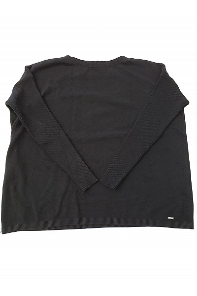 MORE & Černý dámský pulovr oversized pletený basic Vel. EU 42 | MORE & MORE | obrázek 2