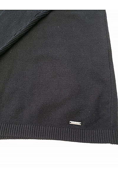 MORE & Černý dámský pulovr oversized pletený basic Vel. EU 42 | MORE & MORE | obrázek 3