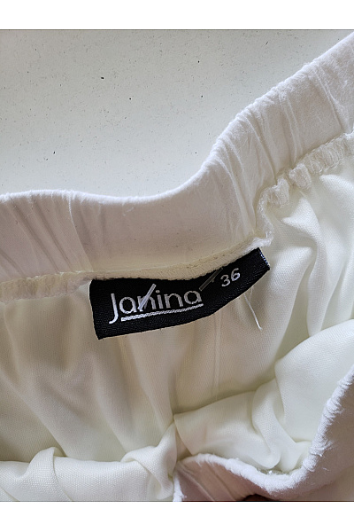 Janina Dámská bílá krajková mini sukně s gumou v pase Vel. 36 | Janina | obrázek 2