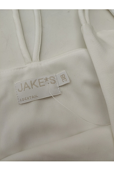 Jake*s Bílá dámská halenka bez rukávů s výstřihem do V Velikost EU 38 | Jake*s | obrázek 7