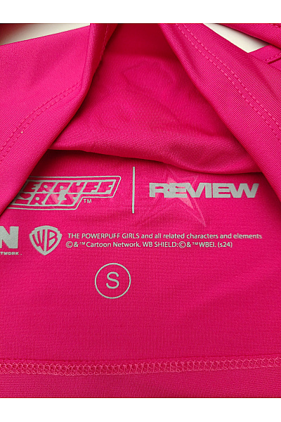REVIEW Růžové dámské tílko crop top s potiskem a průstřihy Velikost EU S | REVIEW | obrázek 5