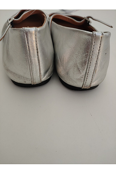 Calvin Klein Stříbrné baleríny Mary Jane s páskem a přezkou Vel. 39 | Calvin Klein | obrázek 9