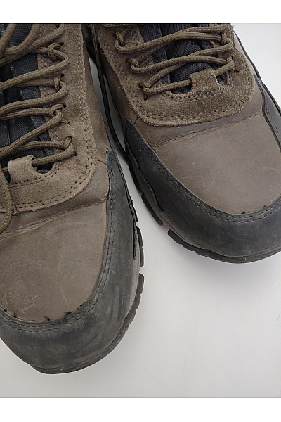 GEOX Pánské outdoorové boty Khaki šněrovací turistické Velikost 42 | GEOX | obrázek 6