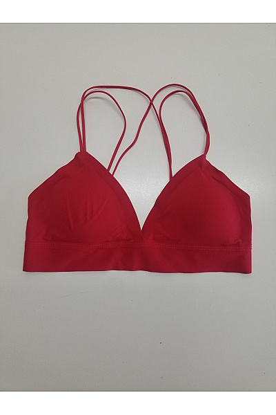 Magic Body Fashion Červená braletová podprsenka s překříženými ramínky Vel. EU M | Magic Body Fashion | obrázek 2