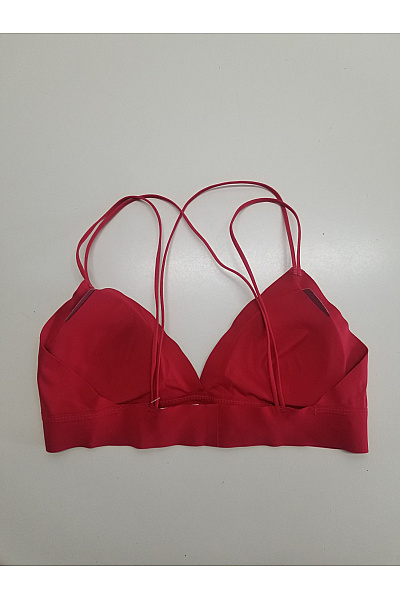 Magic Body Fashion Červená braletová podprsenka s překříženými ramínky Vel. EU M | Magic Body Fashion | obrázek 3