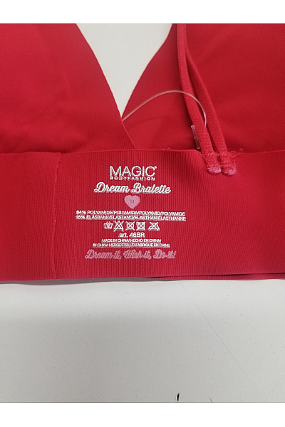 Magic Body Fashion Červená braletová podprsenka s překříženými ramínky Vel. EU M | Magic Body Fashion | obrázek 4