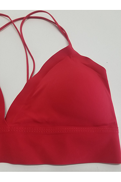 Magic Body Fashion Červená braletová podprsenka s překříženými ramínky Vel. EU M | Magic Body Fashion | obrázek 5