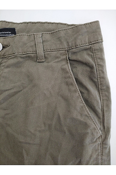 URBAN CLASSICS Dámské khaki cargo kalhoty široké bavlněné Velikost US 28 | URBAN CLASSICS | obrázek 4