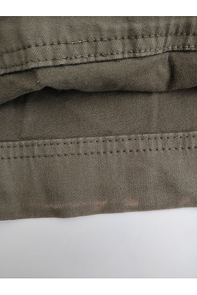 URBAN CLASSICS Dámské khaki cargo kalhoty široké bavlněné Velikost US 28 | URBAN CLASSICS | obrázek 10