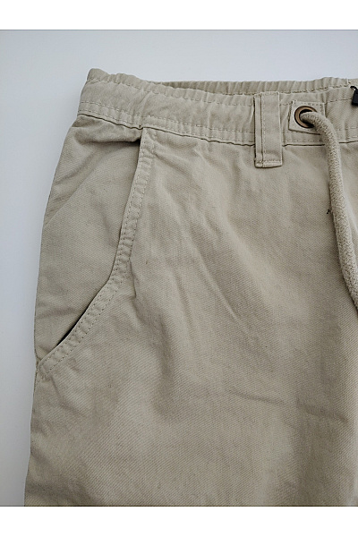 URBAN CLASSICS Pánské khaki cargo kalhoty s kapsami na stehnech Vel. L | URBAN CLASSICS | obrázek 3