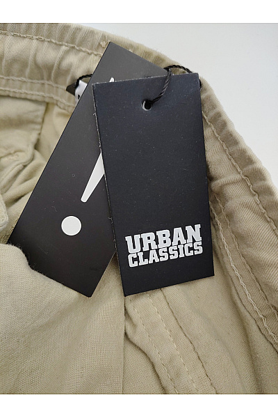 URBAN CLASSICS Pánské khaki cargo kalhoty s kapsami na stehnech Vel. L | URBAN CLASSICS | obrázek 7