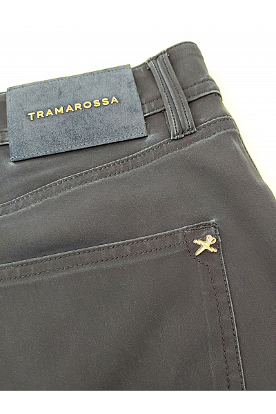 Tramarossa Černé rovné kalhoty s kapsami Vel. L | tramarossa | obrázek 7