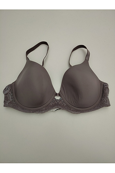 TRIUMPH Hnědá krajková push up podprsenka se zapínáním vpředu Velikost EU 80B | TRIUMPH | obrázek 2