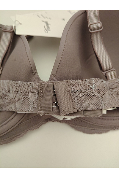TRIUMPH Hnědá krajková push up podprsenka se zapínáním vpředu Velikost EU 80B | TRIUMPH | obrázek 6