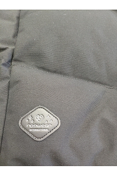 ragwear Černá dlouhá prošívaná zimní bunda s kapucí Velikost EU L | ragwear | obrázek 2