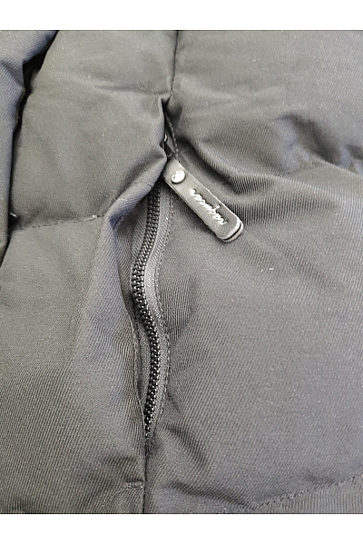 ragwear Černá dlouhá prošívaná zimní bunda s kapucí Velikost EU L | ragwear | obrázek 3