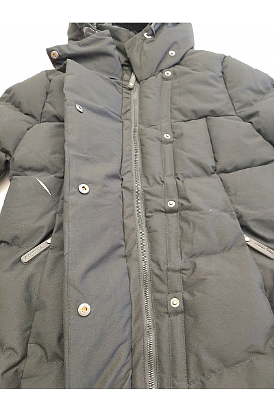 ragwear Černá dlouhá prošívaná zimní bunda s kapucí Velikost EU L | ragwear | obrázek 6
