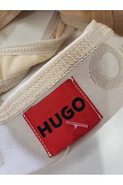 Hugo Boss dámská sportovní podprsenka hladká s překříženými ramínky | Hugo Boss | obrázek 6
