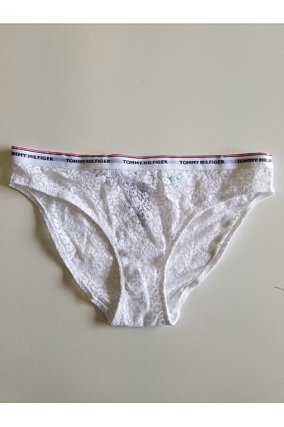 TOMMY HILFIGER Dámské krajkové kalhotky bílé Vel. EU M | TOMMY HILFIGER | obrázek 2