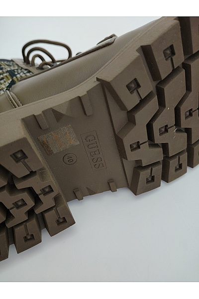 Guess Dámské hnědé kotníkové boty se šněrováním na platformě Vel. 40 | Guess | obrázek 8