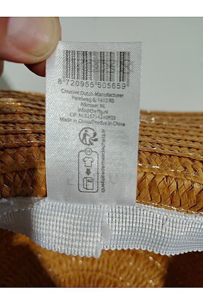 dámský letní slaměný klobouk se širokou krempou Vel. 57 | Unimoda | obrázek 6