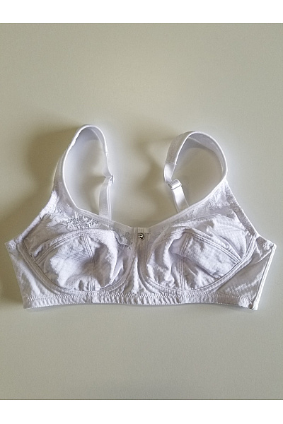 Dámská podprsenka bílá krajková s měkkými košíčky Velikost 80c | Unimoda | obrázek 2
