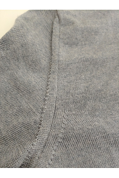 MAX TONSO CASHMERE Dámský vlněný rolák šedý basic Vel. l | MAX TONSO CASHMERE | obrázek 5