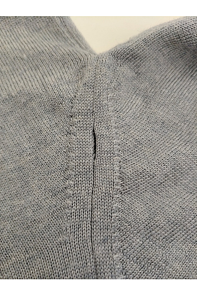 MAX TONSO CASHMERE Dámský vlněný rolák šedý basic Vel. l | MAX TONSO CASHMERE | obrázek 7