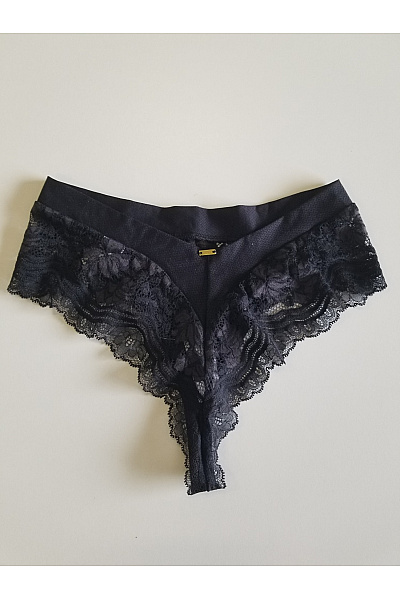 černé krajkové kalhotky Velikost S | Unimoda | obrázek 5