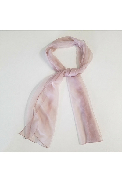 růžová elegantní dlouhá šála | Unimoda | obrázek 2