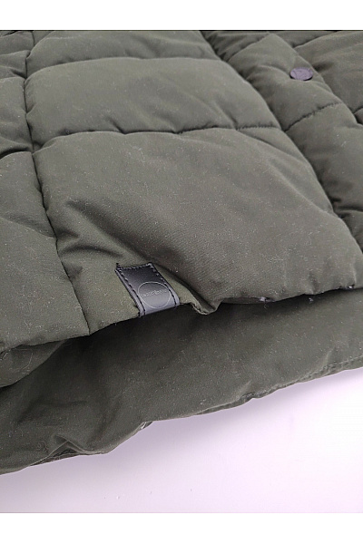 NAVAHOO Pánská khaki prošívaná zimní bunda s kapucí Vel. xl | NAVAHOO | obrázek 7