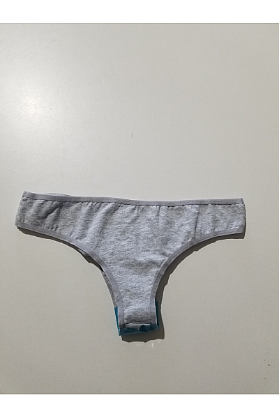 snocks Šedé bavlněné dámské tanga Vel. EU XS | snocks | obrázek 2
