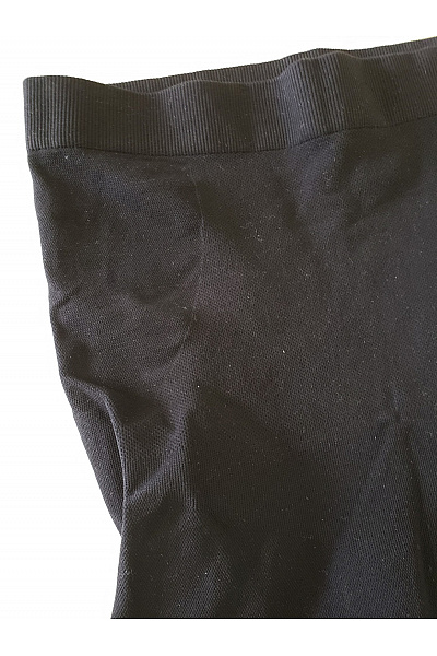 Dámské černé bezešvé kompresní kraťasy s vysokým pasem Velikost EU M | Unimoda | obrázek 3