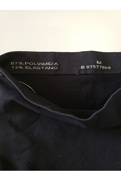 Dámské černé bezešvé kompresní kraťasy s vysokým pasem Velikost EU M | Unimoda | obrázek 5