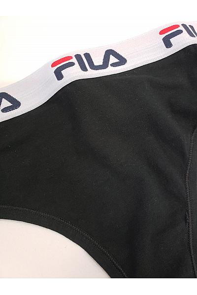 FILA dámské bavlněné kalhotky černé Vel. EU XL | FILA | obrázek 3