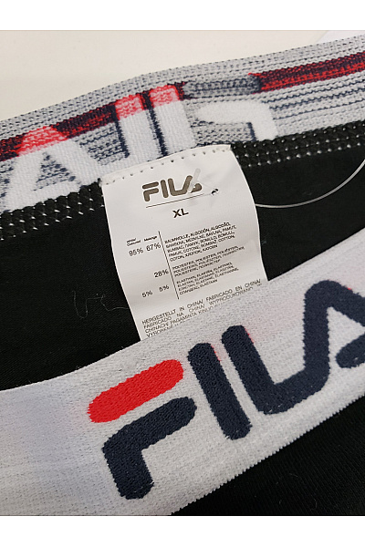 FILA dámské bavlněné kalhotky černé Vel. EU XL | FILA | obrázek 4